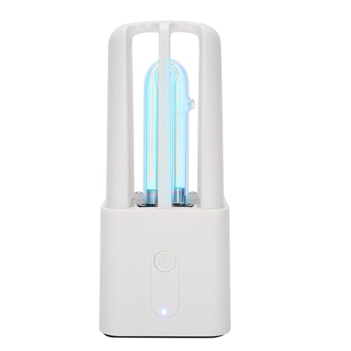 Agatige UVC-Licht, tragbare UV-Lampe, USB wiederaufladbar, Reinigung, UVC-Reiniger, UVC-Desinfektionslampe für Haushaltsdesinfektion, Wohnzimmer, Schlafzimmer, Haushalt, Küche, Hotel von Agatige