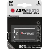 Agfa - Photo Ultra 6LR61 9 v Block-Batterie Alkali-Mangan 9 v 1 St. von Agfa