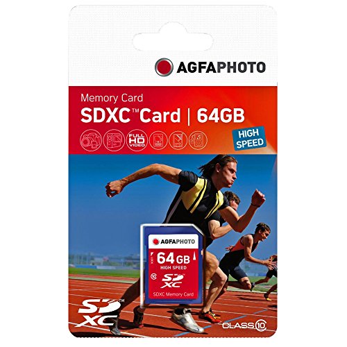 AgfaPhoto High Speed Class 10 SDXC 64GB Speicherkarte neu von AgfaPhoto