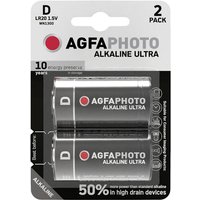 Batterie Alkaline Ultra d 1.5V 2er Blister - Agfaphoto von Agfaphoto