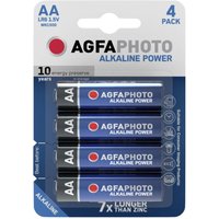 Agfa - Photo Power LR6 Mignon (AA)-Batterie Alkali-Mangan 1.5 v 4 St. von Agfa
