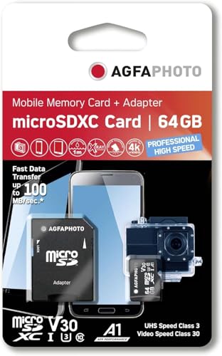 Agfa Micro SDXC Class 10 Speicherkarte microSDXC Agfa Micro SDXC Class 10 Speicherkarte microSDXC von AgfaPhoto