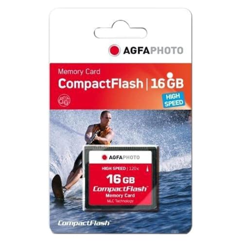 AgfaPhoto 120x High Speed MLC Compact Flash (CF) 16 GB Speicherkarte von AgfaPhoto