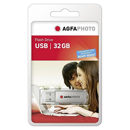 AgfaPhoto 32GB USB-Stick USB 2.0 silber von AgfaPhoto