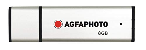 AgfaPhoto 8GB Speicherstick USB 2.0 Silber von AgfaPhoto