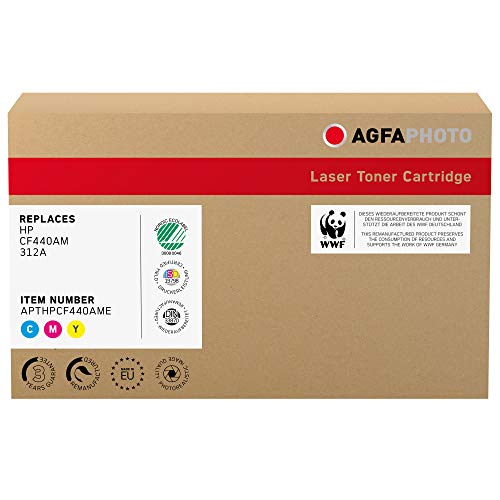 AgfaPhoto APTHPCF440AME Remanufactured Toner Pack of 3, 48 x 19.5 x 29.5 von AgfaPhoto