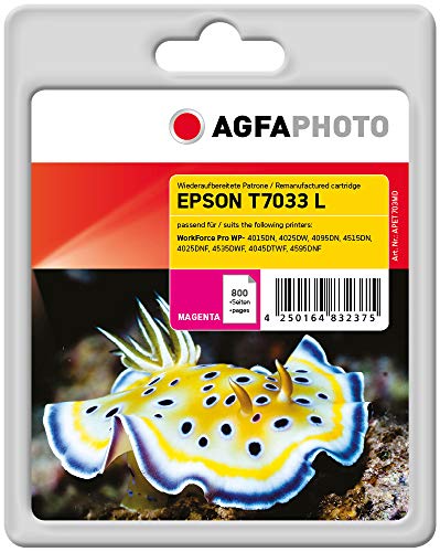 AgfaPhoto APET703MD nachgefüllt Tintenpatronen 1er Pack von AgfaPhoto
