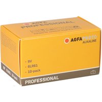 AGFAPHOTO Batterie Professional 9V E-Block 10 Stück von Agfaphoto