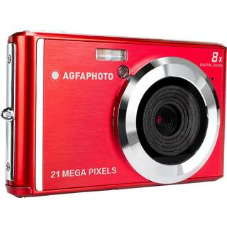 Agfa Photo Dc5200 Digitalkamera Kamera Fotokamera 21 Megapixel Rot Silber B-Ware von Agfaphoto
