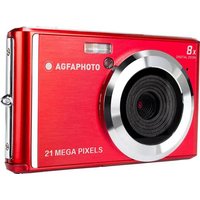 AgfaPhoto DC5200 Digitalkamera 21 Megapixel Rot, Silber von Agfaphoto