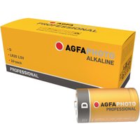 Agfaphoto - Batterie Professional Mono d 1.5V 10 Stück von Agfaphoto