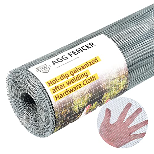 AggFencer 121,9cm x 15,2m Hühnerstall Drahtzaun, 0,6mm Drahtstärk 6,3 x 6,3mm Maschengröße Hühnerdraht, Geflügel Tier Netting Käfig AggFencer 121,9cm x 15,2m Hühnerstall Drahtzaun, 0,6mm Drahtstärk 6,3 x 6,3mm Maschengröße Hühnerdraht, Geflügel Tier Netting Käfig von AggFencer