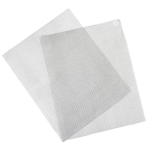 AggFencer 2 Stück 304 Edelstahlgitter, 10 Maschen 36cm x 28cm Stahlgitter Sieb, Mehrzweck-Metallsieb offene Fläche 61% AggFencer 2 Stück 304 Edelstahlgitter, 10 Maschen 36cm x 28cm Stahlgitter Sieb, Mehrzweck-Metallsieb offene Fläche 61% von AggFencer