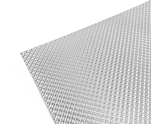 AggSound 40*33cm geprägt Hitzeschutzblech aus Aluminium, hitzebeständiges Hitzeschild/ Isolierung/ Schutzplatte für Auto, 1 Stück mit 5pcs Edelstahl AggSound 40*33cm geprägt Hitzeschutzblech aus Aluminium, hitzebeständiges Hitzeschild/ Isolierung/ Schutzplatte für Auto, 1 Stück mit 5pcs Edelstahl von AggSound