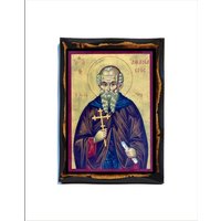 Athanasius Von Athos - Der Athonite Athanasios Trebizond Atanásio Do Monte Atanasie Athonitul Sfântul von AgioErgo