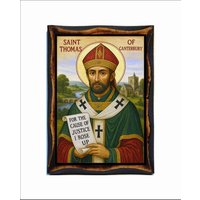 Der Heilige Thomas Von Canterbury - Tommaso Di De Cantorbéry Tomás Cantorbery Cantuária Der Heilige Thomas Von Canterbury - Tommaso Di De Cantorbéry Tomás Cantorbery Cantuária von AgioErgo
