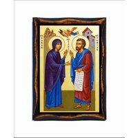 Die Heiligen Tobias Und Sarah - Y Sara Tobiasz I Von Jerusalem Tobia Al Ierusalimului-Santa von AgioErgo