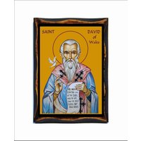 Heiliger David Von Wales - Davide Di Menevia San Del Galles Davi De Menévia Sfântul von AgioErgo