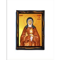 Klara Von Assisi - Claire D'assise Santa Clara De Assis Sainte Chiara von AgioErgo