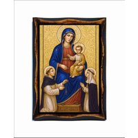 Madonna Del Rosario Di Pompei - Unsere Liebe Frau Vom Rosenkranz Notre-Dame Du Rosaire Rosenkranzfest Virgen von AgioErgo