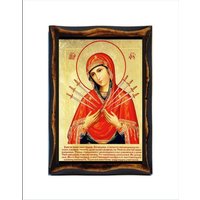 Ikone Der Muttergottes Schmerzen - Jungfrau Maria Sieben Schwerter Ikone Der Muttergottes Schmerzen - Jungfrau Maria Sieben Schwerter von AgioErgo
