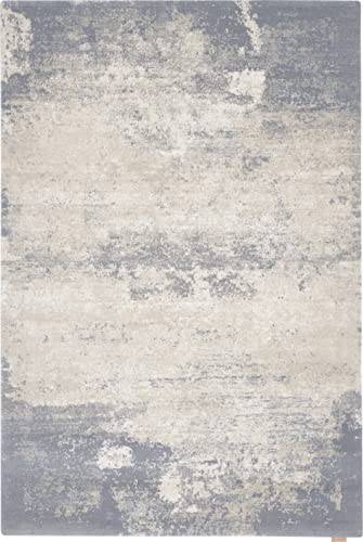 AGNELLA Bran Teppich - Teppichboden 100% Neuseeländische Wolle - Gewebt mit Wilton-Technologie - Teppich Wohnzimmer Modern Vintage Retro - 120 x 180 x 1,70 cm - Beige von AGNELLA