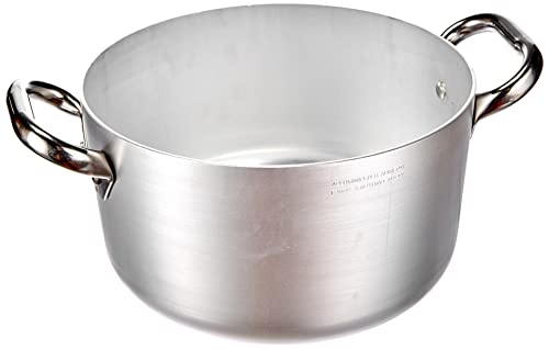 Agnelli Auflaufform aus Aluminium mit 2 Edelstahlgriffen 24 cm von Baldassare Agnelli