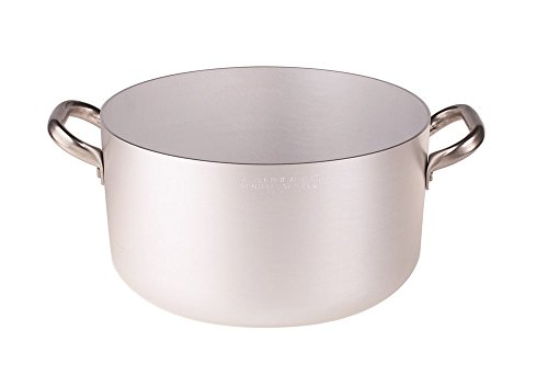 Agnelli Auflaufform aus Aluminium mit 2 Edelstahlgriffen 34 cm von Baldassare Agnelli