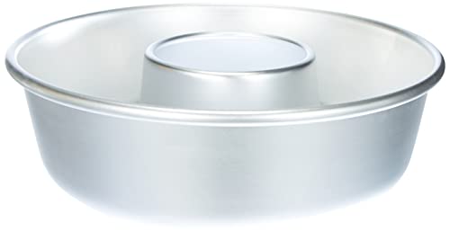 Pentole Agnelli COAL3724 Donutform mit Rohr, aus Aluminium, Silber, 24 cm von Baldassare Agnelli