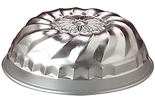 Agnelli Töpfe Backform Americano ohne Schlauch, Durchmesser 18 cm, Aluminium, Silber von Agnelli