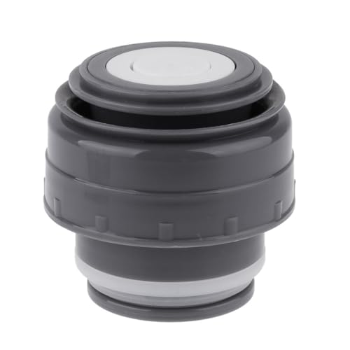 Agoky Isolierflasche Thermosflasche Flaschen Deckel Ersatzdeckel Trinkflasche Outdoor Reise Cup Mug Becher Accessoires 5,2 cm Durchmesser Grau A Durchmesser 5.2cm von Agoky
