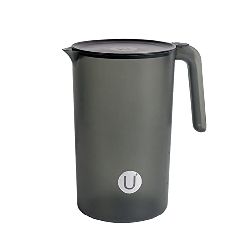 Agoky Kunststoff Wasserkrug 2L 2.5L Plastik Wasserkanne Schwarzer Kunststoffkrug Messbecher BPA-frei Wasserkaraffe für Eiswasser Eistee Saft Schwarz B 2.5L Agoky Kunststoff Wasserkrug 2L 2.5L Plastik Wasserkanne Schwarzer Kunststoffkrug Messbecher BPA-frei Wasserkaraffe für Eiswasser Eistee Saft Schwarz B 2.5L von Agoky