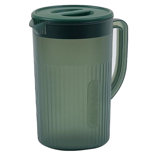 Agoky Wasserkrug Plastik Krug 2,7L / 2,2L Wasserkaraffe Kunststoff Saftkanne Große Kapazität Wasserkanne Getränkekaraffe Eistee Krug Atrovirens 2700ML Agoky Wasserkrug Plastik Krug 2,7L / 2,2L Wasserkaraffe Kunststoff Saftkanne Große Kapazität Wasserkanne Getränkekaraffe Eistee Krug Atrovirens 2700ML von Agoky