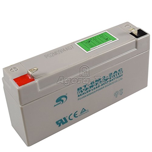 Agora-Tec® Ersatzakku für die Solar Teichpumpen-Sets at-3.5W-BL und at-3.5W-BLH mit 6V/3.2 Ah von Agora-Tec