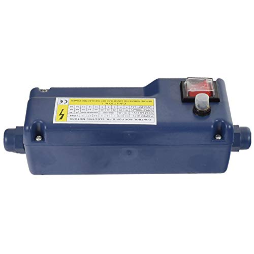 Agora-Tec® Motorschutz Schalter Box in blau 25µF 5A at- Tiefbrunnenpumpen Brunnenpumpen von Agora-Tec