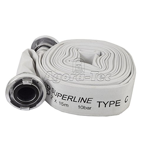 Agora-Tec® C - Schlauch/Feuerwehrschlauch/Industrieschlauch/Bauschlauch 15 Meter inkl. 2 STK. C - STORZ Kupplungen Agora-Tec® C - Schlauch/Feuerwehrschlauch/Industrieschlauch/Bauschlauch 15 Meter inkl. 2 STK. C - STORZ Kupplungen von Agora-Tec