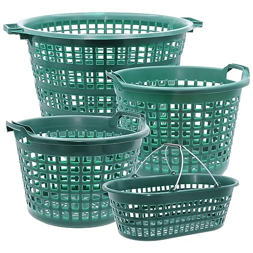 Agrarflora Gartenkorb Set 4-teilig - Laubkorb aus Recycling-Kunststoff - stapelbarer Allzweckkorb für Haus & Garten - Obstkorb, Erntekorb, Haushaltskorb - 4er Sparset - Made in Germany Agrarflora Gartenkorb Set 4-teilig - Laubkorb aus Recycling-Kunststoff - stapelbarer Allzweckkorb für Haus & Garten - Obstkorb, Erntekorb, Haushaltskorb - 4er Sparset - Made in Germany von Agrarflora
