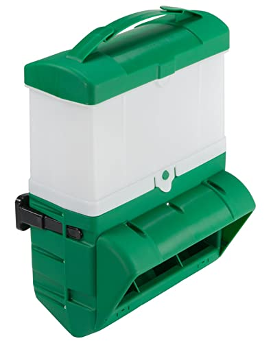 Agrarflora Geflügel Futterautomat Wise Feeder 10kg - automatischer Futterspender für Hühner - Futtertrog mit erweiterbarem Modulsystem - aufhängbarer Hühnertrog - Geflügeltrog für Hühnerfutter von Agrarflora