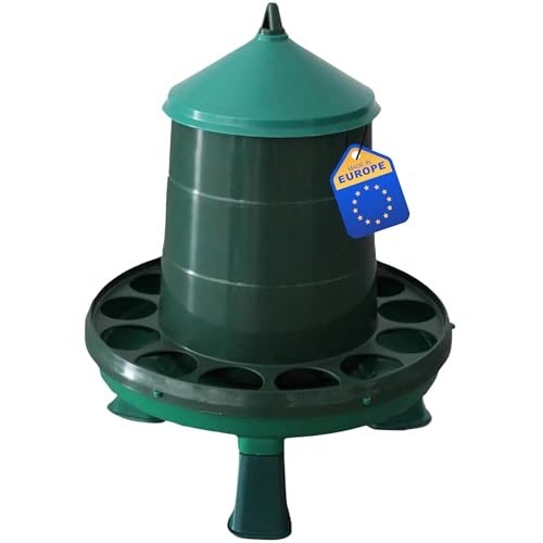 Agrarzone Eco Futterspender Hühner mit Füßen 4 kg - Recycling Futterautomat Hühner, Wachteln, Enten & Gänse - Hühner Futtertrog reduziert Futterverschwendung Agrarzone Eco Futterspender Hühner mit Füßen 4 kg - Recycling Futterautomat Hühner, Wachteln, Enten & Gänse - Hühner Futtertrog reduziert Futterverschwendung von Agrarzone