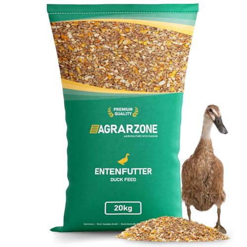 Agrarzone Entenfutter Laufenten 20 kg - Österreichisches Laufenten Futter - 100% Gentechnikfrei & Gereinigt - Körner Futter für Wildenten, Enten & Gänse Agrarzone Entenfutter Laufenten 20 kg - Österreichisches Laufenten Futter - 100% Gentechnikfrei & Gereinigt - Körner Futter für Wildenten, Enten & Gänse von Agrarzone