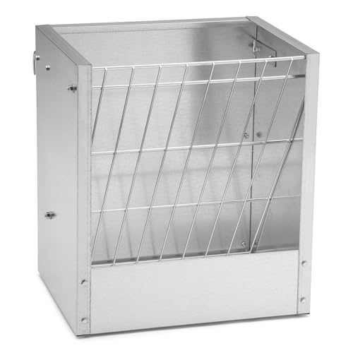 Agrarzone Heuraufe Pferd und Schafe 37 x 47 x 52 cm - Robuste Futterraufe aus Metall - Abnehmbarer Futtertrog für Weidetiere Agrarzone Heuraufe Pferd und Schafe 37 x 47 x 52 cm - Robuste Futterraufe aus Metall - Abnehmbarer Futtertrog für Weidetiere von Agrarzone