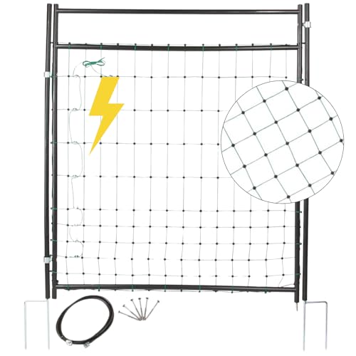 Agrarzone Weidezaun Tür 125 cm - unkomplizierte Montage - stabile Hühnerzaun-Tür für sicheres Geflügelnetz - Elektrozaun Tor mit Langlebigkeit garantiert - ideal für Schafzaun und Weidenetz von Agrarzone