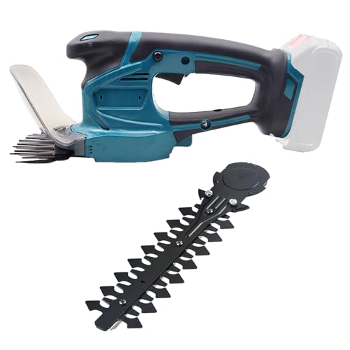Wireless Hedge Trimmer Compatible with Makita 18 V Battery, 2-in-1 Akku Heckenschere,Grasschere und Strauchschere Bürstenlosen Elektrische Gartenwerkzeuge für Garten, Hof und Rasen von Agrdeed