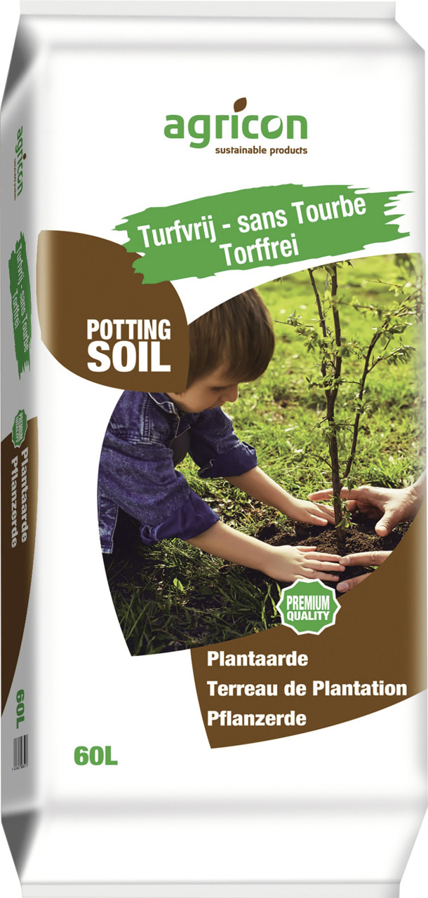 Agricon Pflanzerde 60 L torffrei von Agricon