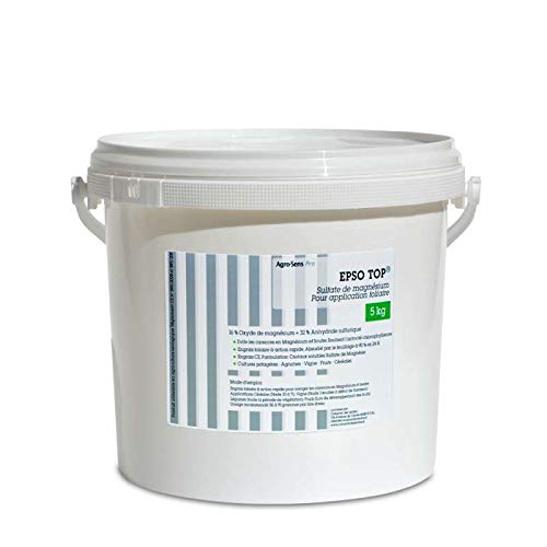 Agro Sens Epso Top® Blattdünger, Magnesiumreich, Epsomsalz, 5 kg von Agro Sens