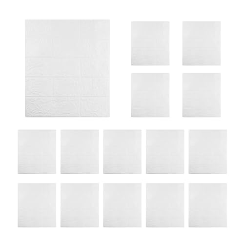 Agwuoetr 15 StüCke Selbstklebende 3D Ziegel Aufkleber DIY wasserdichte Schaumtapete KüChe Dach Decke Hintergrund Wandtattoos-A Agwuoetr 15 StüCke Selbstklebende 3D Ziegel Aufkleber DIY wasserdichte Schaumtapete KüChe Dach Decke Hintergrund Wandtattoos-A von Agwuoetr