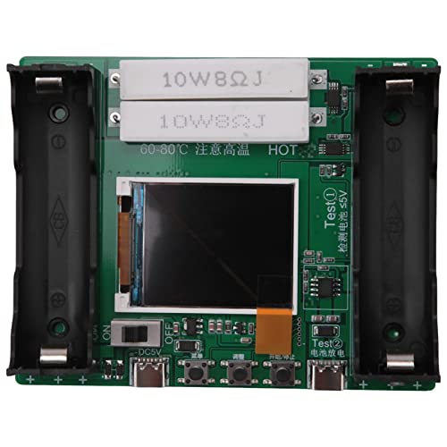 Agwuoetr 18650 Lithium-Batterie-KapazitäTsmodul-Messungs-Innenwiderstands-Tester LCD-Digitalanzeige-KapazitäTstester- von Agwuoetr
