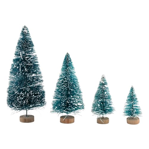 Agwuoetr 60 StüCk Mini Sisal Schnee Frost BäUme Winter mit Basis Schnee Ornamente Tisch BäUme für Weihnachts Dekoration Agwuoetr 60 StüCk Mini Sisal Schnee Frost BäUme Winter mit Basis Schnee Ornamente Tisch BäUme für Weihnachts Dekoration von Agwuoetr