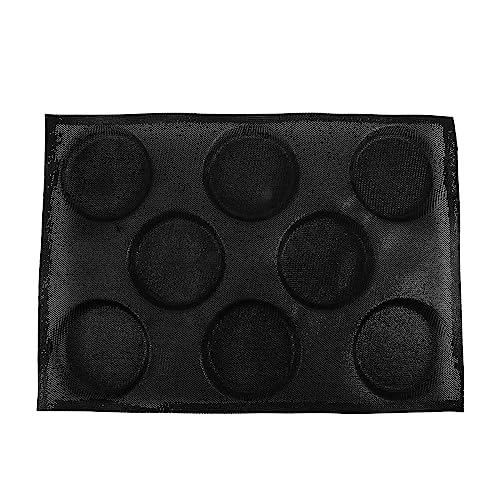 Agwuoetr 8 LöCher Hamburger BröTchen Pfannen für Backen Masche Silikon Brotback Formen für Backen Nicht Klebend Perforierte Backen Formen Agwuoetr 8 LöCher Hamburger BröTchen Pfannen für Backen Masche Silikon Brotback Formen für Backen Nicht Klebend Perforierte Backen Formen von Agwuoetr