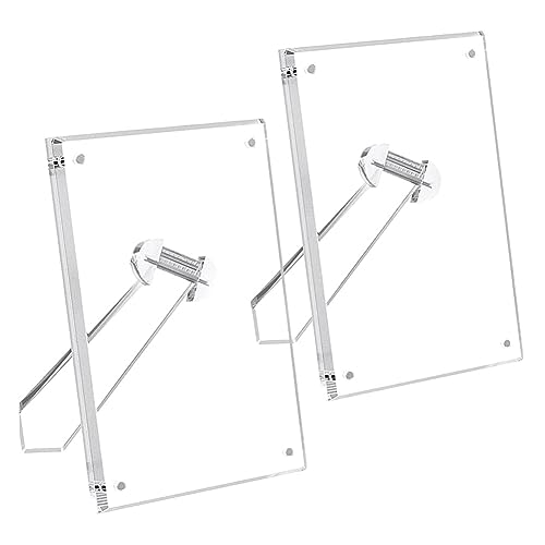 Agwuoetr Acryl-Rahmen, Transparenter Rahmen, Acryl-Transparentrahmen mit Halterung, Acrylrahmen, Transparenter Würfel, Schwebendes Geschenk Agwuoetr Acryl-Rahmen, Transparenter Rahmen, Acryl-Transparentrahmen mit Halterung, Acrylrahmen, Transparenter Würfel, Schwebendes Geschenk von Agwuoetr